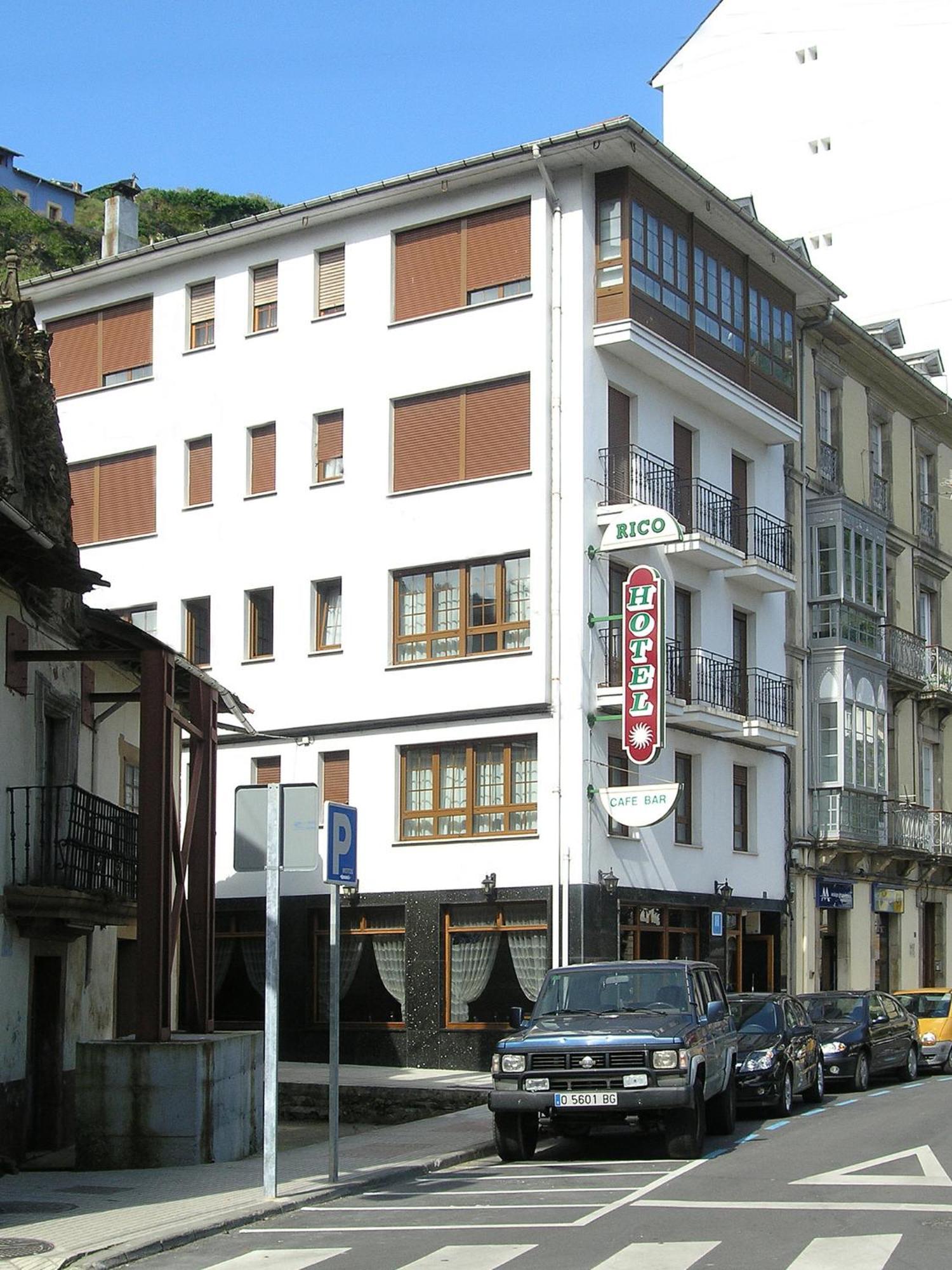 Hotel Rico Luarca Εξωτερικό φωτογραφία